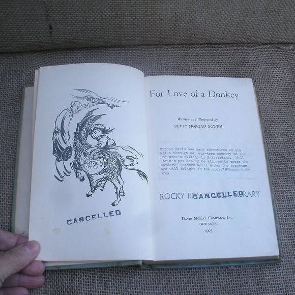 For Love of a Donkey by Betty Morgan Bowen - Picture 4 of 16